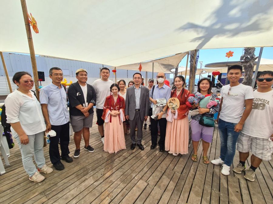 عكا : مهرجان وسباق الدراغون القطري في البلاد